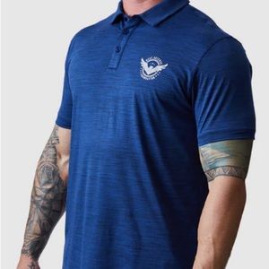 Born Primitive men’s polo, navy blue, small